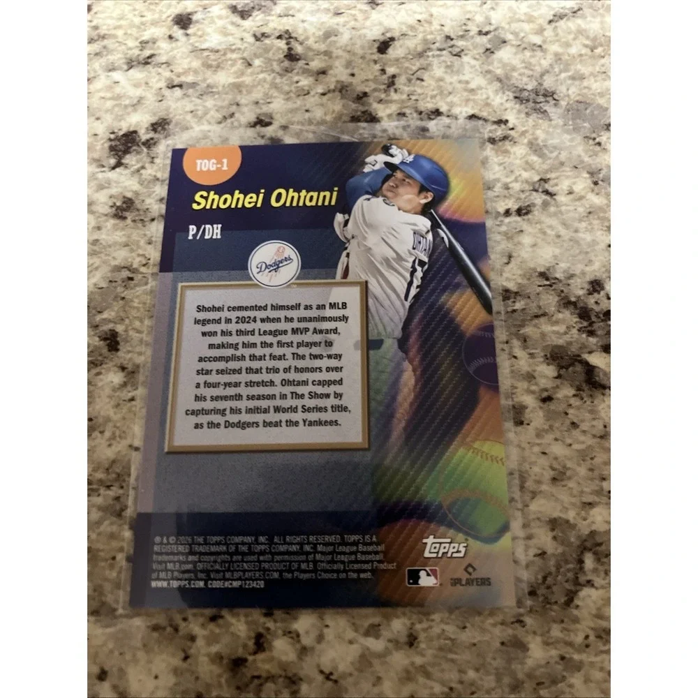 2026 Topps 75 Shohei Ohtani Titan Of The Game  2026‎ Dodgers Japan